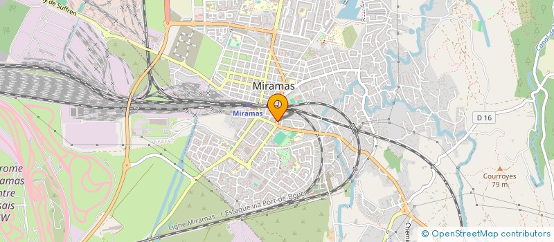 localisation de l'entreprise PROVENSOL PEINTURE à MIRAMAS