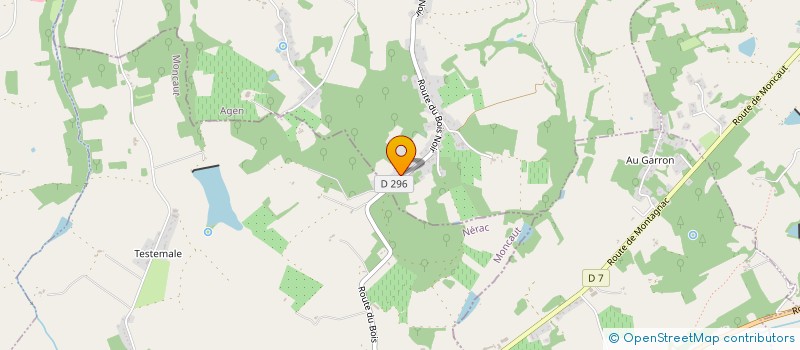 localisation de l'entreprise PROVENT BAT GENERAL - JE VEUX CONST à SAINTE-COLOMBE-EN-BRUILHOIS