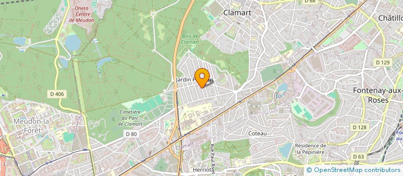 localisation de l'entreprise PROVENTE à CLAMART