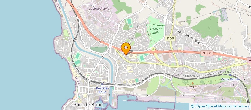 localisation de l'entreprise PROVENZA  PORT DE BOUC