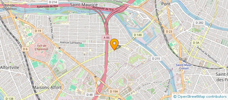 localisation de l'entreprise PROVER à MAISONS-ALFORT