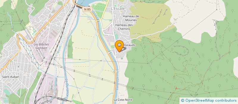 localisation de l'entreprise PROVESSENCES à L'ESCALE