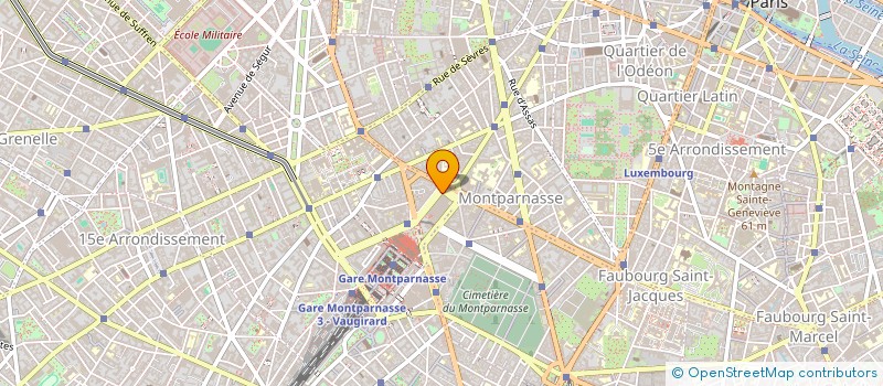 localisation de l'entreprise PROVESTYL à PARIS