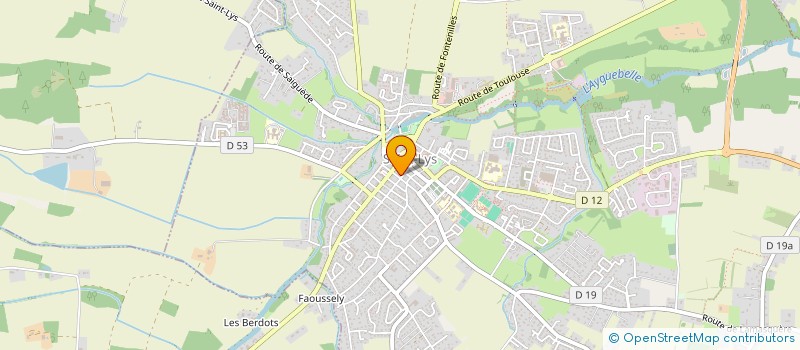 localisation de l'entreprise PROVIA SCI  SAINT-LYS