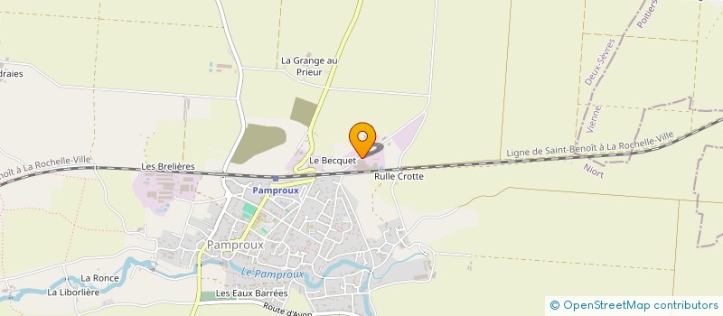 localisation de l'entreprise PROVIAL  PAMPROUX