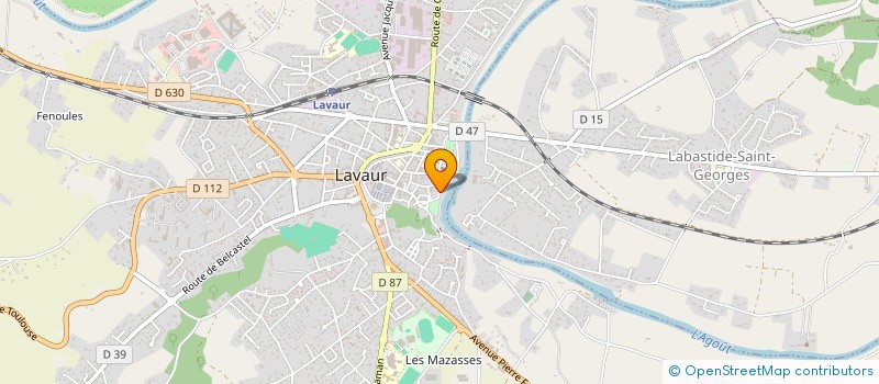 localisation de l'entreprise PROVICAR à LAVAUR