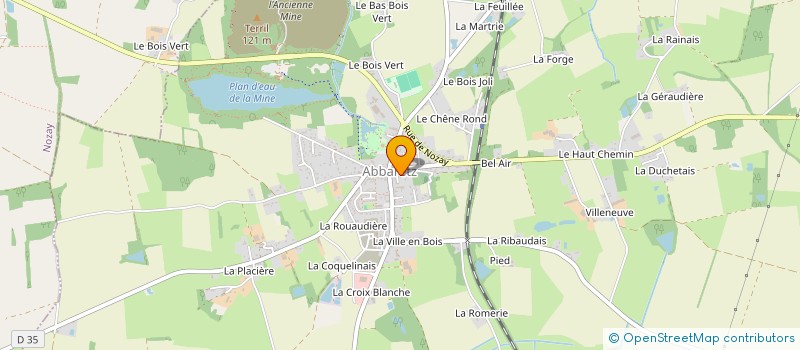 localisation de l'entreprise PROVIDANCE  ABBARETZ