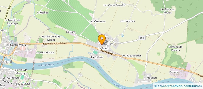 localisation de l'entreprise PROVIDANCE RECORDZ  CROUZILLES