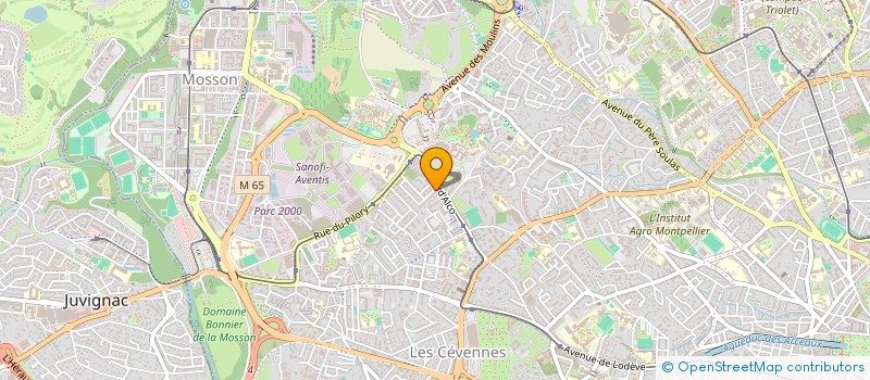 localisation de l'entreprise PROVIDANCES&PROJECTS  MONTPELLIER