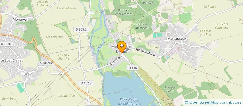 localisation de l'entreprise PROVIDANSE à MEZIERES-EN-DROUAIS