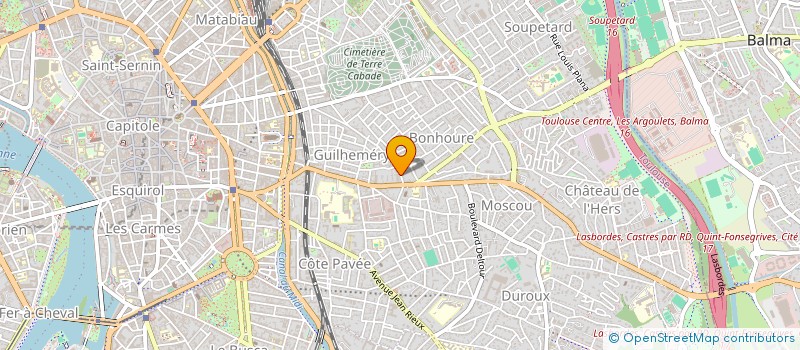 localisation de l'entreprise PROVIDANSE à TOULOUSE