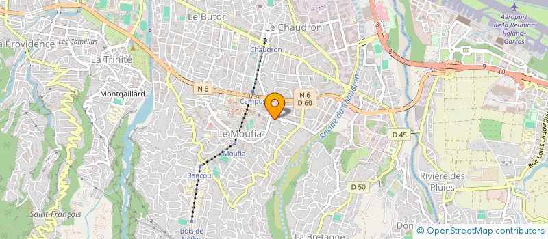 localisation de l'entreprise PROVIDENCE à SAINT-DENIS