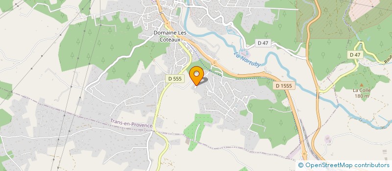 localisation de l'entreprise PROVIDENCE à TRANS-EN-PROVENCE
