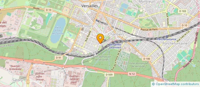 localisation de l'entreprise PROVIDENCE à VERSAILLES