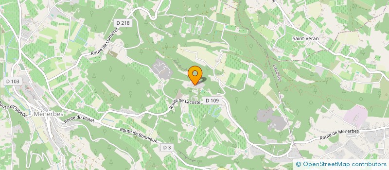 localisation de l'entreprise PROVIDENCE  MENERBES