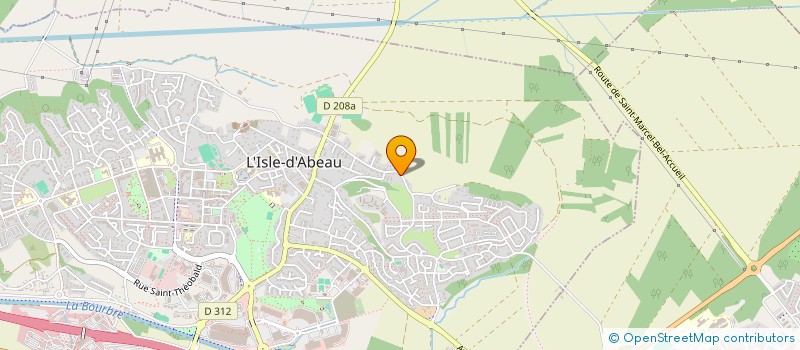 localisation de l'entreprise PROVIDENCE  L'ISLE-D'ABEAU