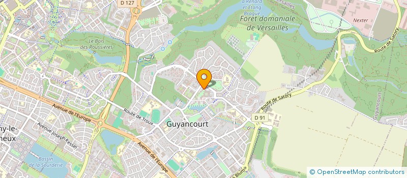 localisation de l'entreprise PROVIDENCE  GUYANCOURT