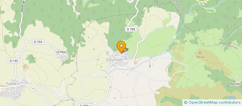 localisation de l'entreprise PROVIDENCE AVENUE  COURNOLS