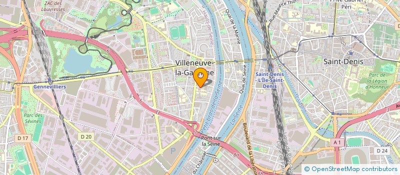 localisation de l'entreprise PROVIDENCE SECURITE à VILLENEUVE-LA-GARENNE