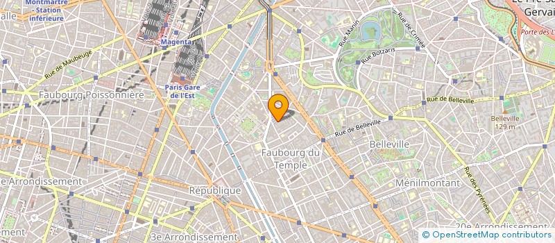 localisation de l'entreprise PROVIDENCES  PARIS