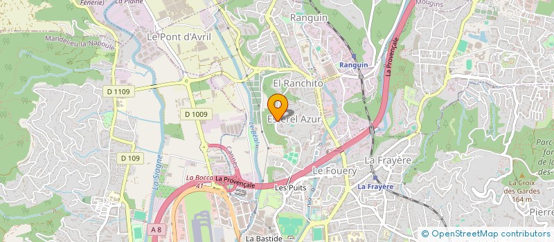 localisation de l'entreprise PROVIDENTIA  CANNES