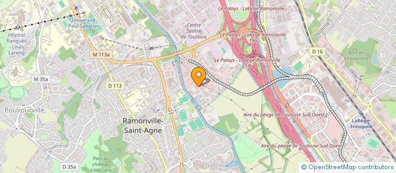 localisation de l'entreprise PROVIDENTIEL COQUILLAGE  RAMONVILLE-SAINT-AGNE