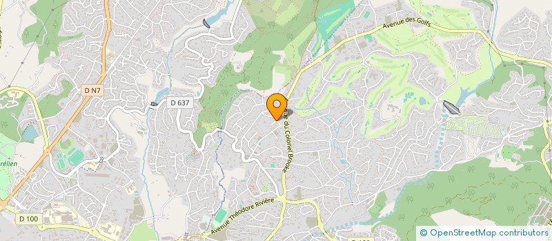 localisation de l'entreprise PROVIDENZIA  SAINT-RAPHAEL