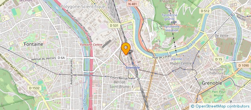 localisation de l'entreprise PROVIDEO à GRENOBLE