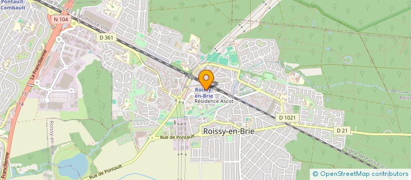 localisation de l'entreprise PROVIDER SERVICE DISTRIBUTOR AERONAUTICALS à ROISSY-EN-BRIE