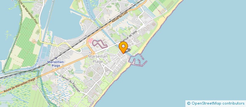 localisation de l'entreprise PROVIE DANSE à MARSEILLAN