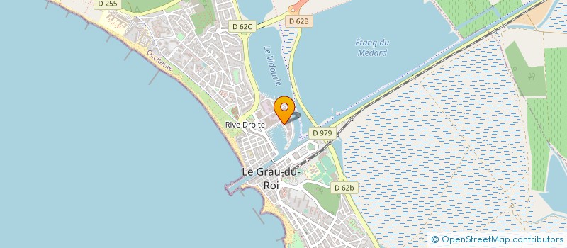 localisation de l'entreprise PROVIGEL à LE GRAU-DU-ROI