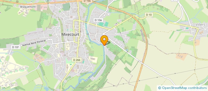 localisation de l'entreprise PROVILLE à MIRECOURT