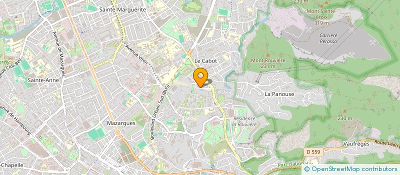 localisation de l'entreprise PROVIMEX à MARSEILLE