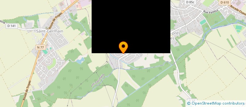 localisation de l'entreprise PROVINCE ASSURANCES COURTAGE  ROSIERES-PRES-TROYES