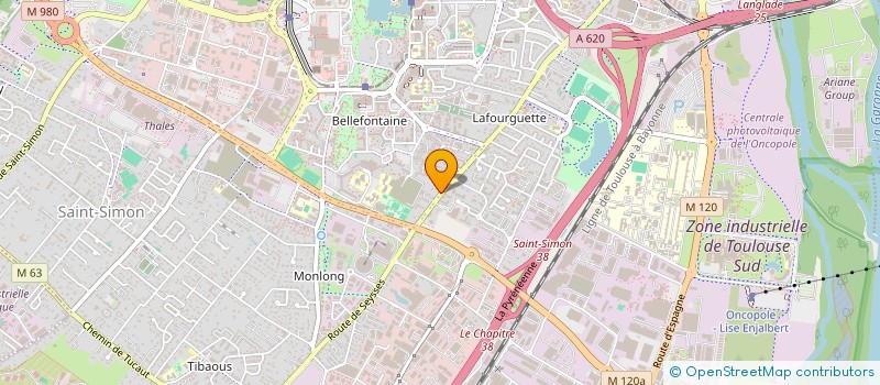 localisation de l'entreprise PROVINCE DE FRANCE DE LA CONGREGATION DES MISSIONNAIRES FILS DU COEUR IMMACULE DE LA BIENHEUREUSE VIERGE MARIE à TOULOUSE
