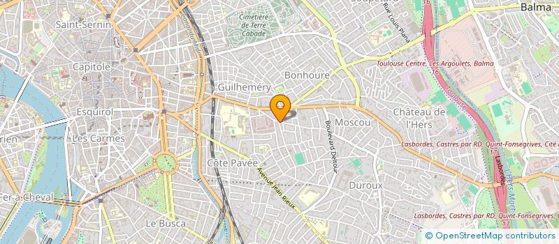 localisation de l'entreprise PROVINCE DE FRANCE DE LA MISSION OUVRIERE SAINT PIERRE ET PAUL à TOULOUSE