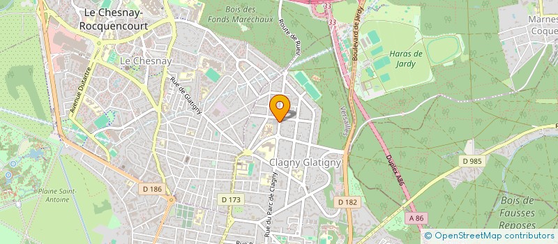localisation de l'entreprise PROVINCIALAT CAPUCINS à VERSAILLES
