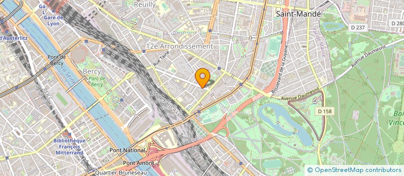 localisation de l'entreprise PROVINI PROMOTION à PARIS