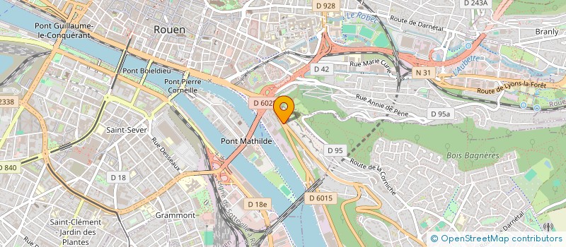 localisation de l'entreprise PROVINS PRICE à ROUEN