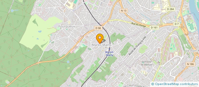 localisation de l'entreprise PROVIR 5 à MAREIL-MARLY