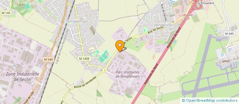 localisation de l'entreprise PROVIRE  TEMPLEMARS