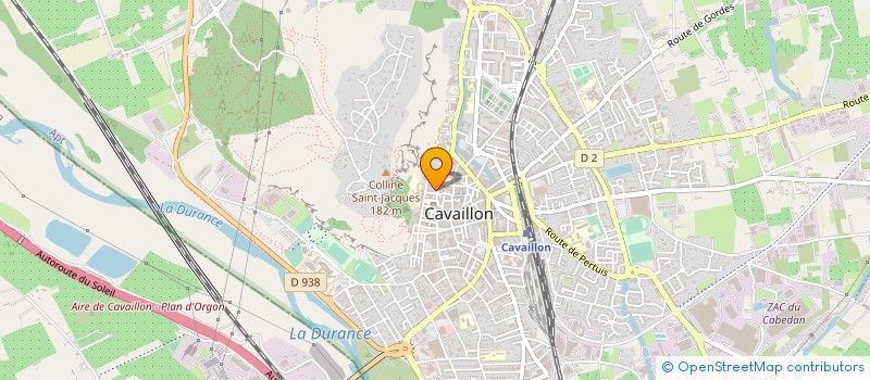 localisation de l'entreprise PROVITECH  CAVAILLON