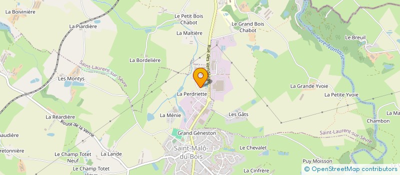 localisation de l'entreprise PROVITEL à SAINT-MALO-DU-BOIS
