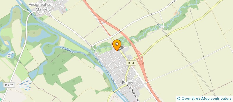 localisation de l'entreprise PROVOOST ET FILS  POGNY