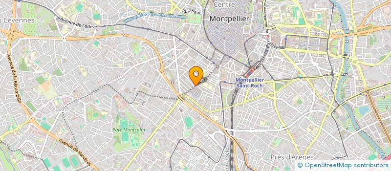 localisation de l'entreprise PROVOST F ET BATARD J CLAUDE à MONTPELLIER