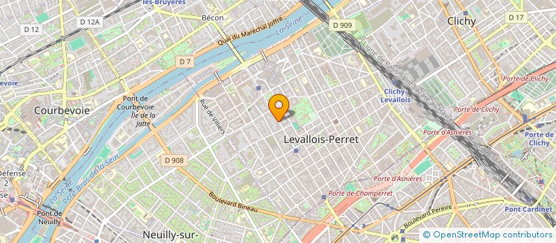 localisation de l'entreprise PROVOX à LEVALLOIS-PERRET