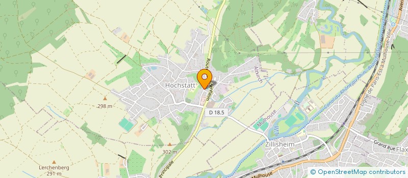 localisation de l'entreprise PROWA CLES D'ARGENT  HOCHSTATT