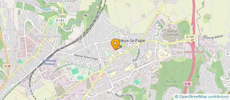 localisation de l'entreprise PROWASH SOLUTIONS  RILLIEUX-LA-PAPE