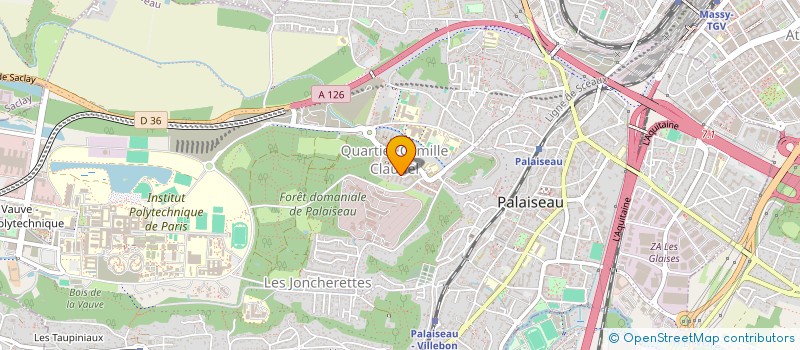 localisation de l'entreprise PROWESS CONSULTING à PALAISEAU