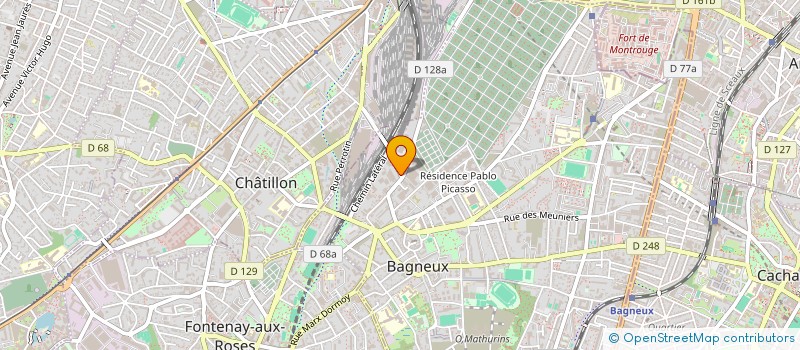 localisation de l'entreprise PROWIND à BAGNEUX